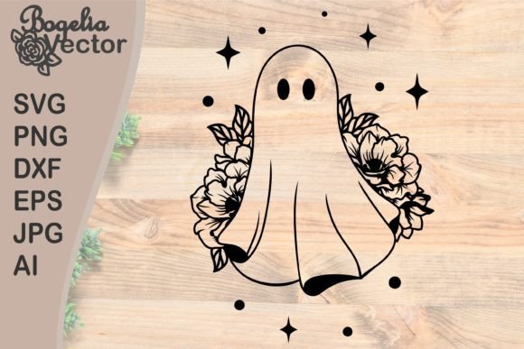Ghost with Flowers Svg: A Designer's Embroidery Review