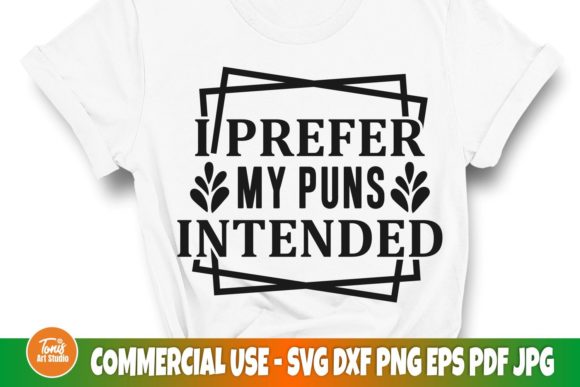I Prefer My Puns Intended Svg Cut File Review