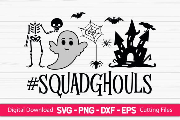 Squad Ghouls Funny Halloween Design Review