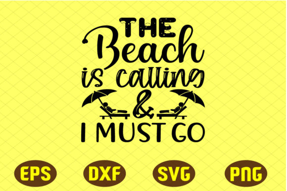 The Beach is Calling I Must Go Svg Review